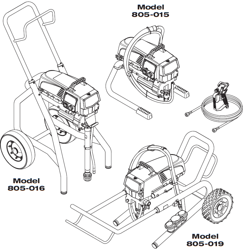 Impact 440 Airless Sprayer Parts